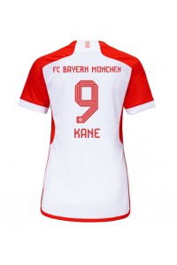 Bayern Munich Harry Kane #9 Fotballdrakt Hjemme Klær Dame 2023-24 Korte ermer